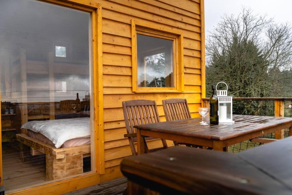 Tiny House Chrastna Vselibice Exterior foto